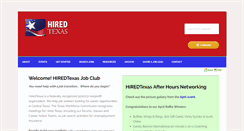 Desktop Screenshot of hiredtexas.org