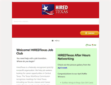 Tablet Screenshot of hiredtexas.org